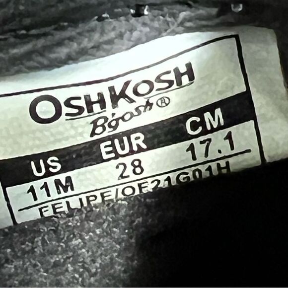 OshKosh B’Gosh infants size 11 M Felipe fashion boots - Picture 6 of 9